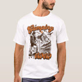 T-shirt Camping Mama : Le Trailblazing (Devant)