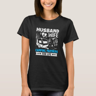 T-shirt Camping maris et femmes partenaires pour la vie Ca