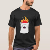 T-shirt Camping Marshmallow Love Marshmallows (Devant)