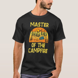 T-shirt Camping Master Pour Enfants Hommes Femmes