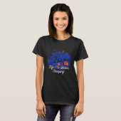 T-shirt Camping Motivational Quote Camper (Devant entier)