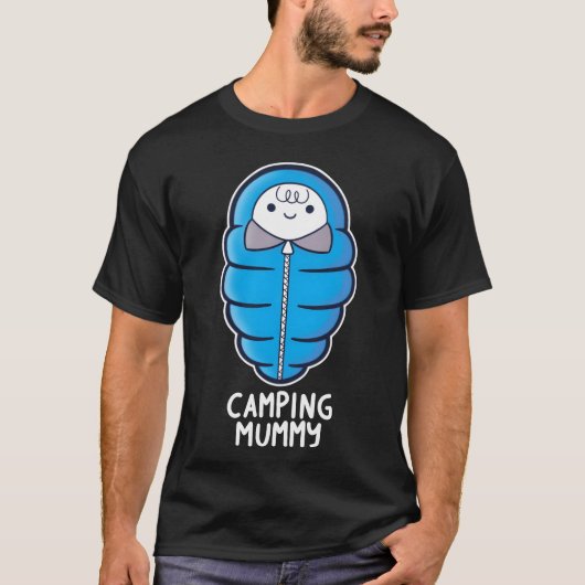 T-shirt Camping Mummy girl (Devant)