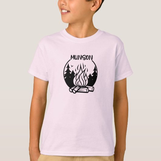 T-shirt Camping Munson (Devant)