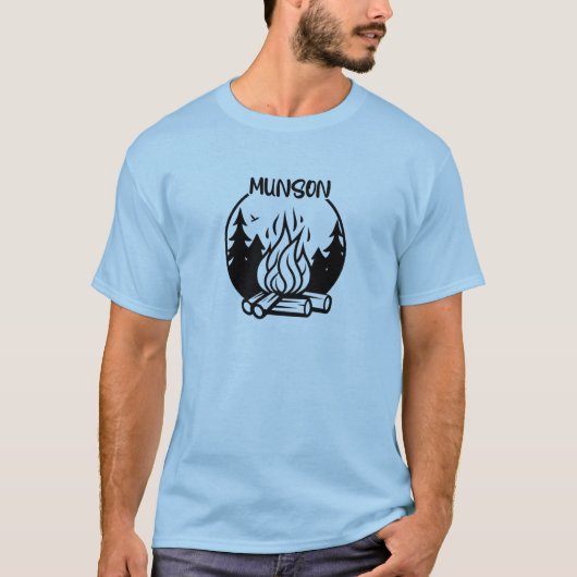 T-shirt Camping Munson (Devant)
