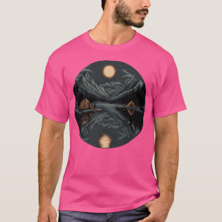 T-shirt Camping Nuit active
