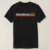 T-SHIRT CAMPING OMAHA NEBRASKA (Design devant)