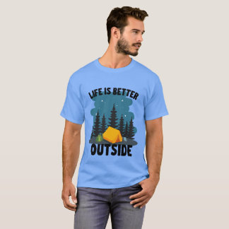 T-shirt Camping Outdoor Lover