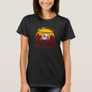 T-shirt Camping Papa Motorhome Caravan Camper Papa