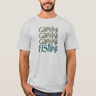 T-shirt Camping Pêche