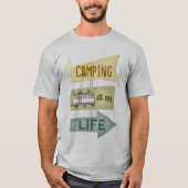 T-shirt Camping personnalisé papa ou autre (Devant)