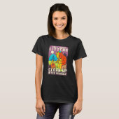 T-shirt Camping Pun Bear Only Trash Litters Campfire Outdo (Devant entier)