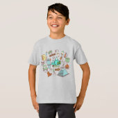 T-shirt Camping, Randonnée, Aventure (Devant entier)