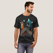 T-shirt Camping Randonnée Hunker Down (Devant entier)