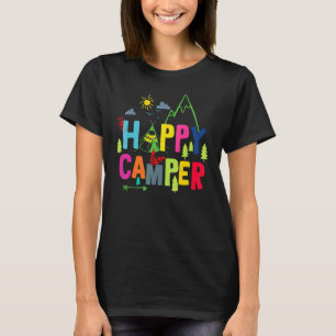 T-shirt Camping Randonnée présent Happy Camper
