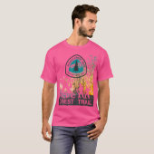 T-shirt Camping Randonnée saisonnier (Devant entier)