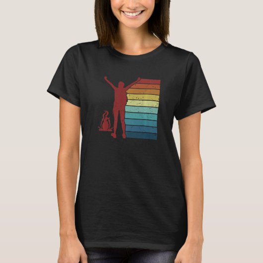 T-shirt Camping Rétro Glamping Backpacking Camping Camping (Devant)