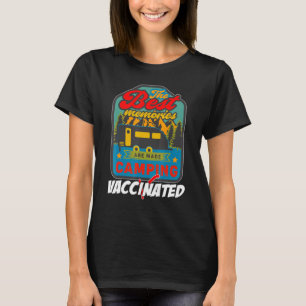 T-shirt Camping Retro Travel Trailer Caravan Pluss extérie