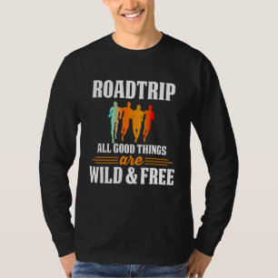 T-shirt Camping Road Trip Convertible Vanlife Oldtimer Dit