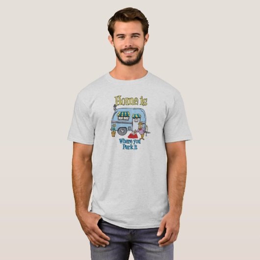 T-shirt Camping Rv (Devant entier)