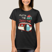 T-shirt Camping Rv Camping Rv Camping Feu Famille Mat exté (Devant)
