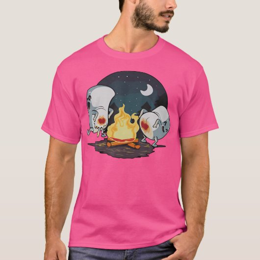 T-shirt Camping Smores S'Mores Marshmallow Camping Roasti (Devant)