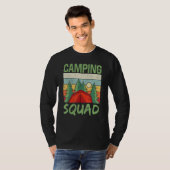 T-shirt Camping Squad Camp Campfire Camper Campsite (Devant entier)