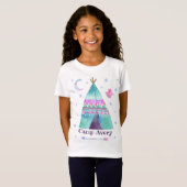 T-Shirt Camping T-Shirt (Devant entier)