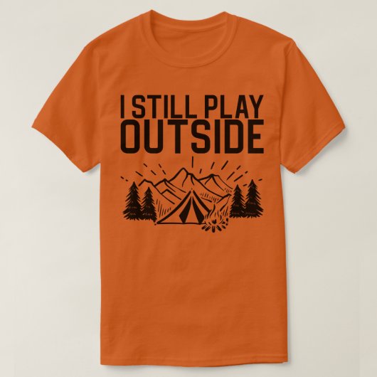 T-shirt Camping Tente 2 (Design devant)