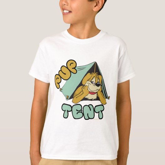 T-shirt Camping Tente Pup (Devant)
