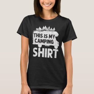 T-shirt Camping Trailer Camper Van Mobile Home Caravan Mot