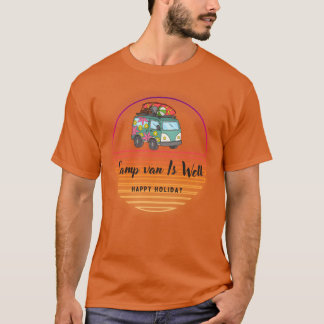 T-shirt Camping Van est bien joyuses vacances
