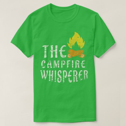 T-shirt Camping Whisperer (Design devant)