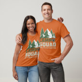 T-shirt CAMPING WILD SQUAD rétro (Unisexe)