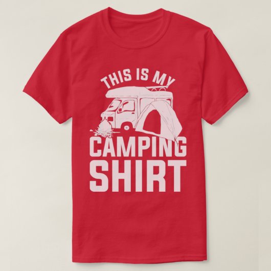 T-shirt Camping Wildlife Caravan Nature Camper Outdoor Ca (Design devant)