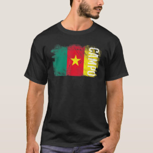 T-shirt Campo Cameroun Pour Hommes Camerounais Femmes Enfa