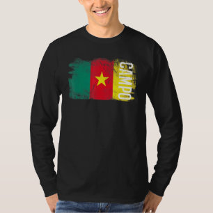 T-shirt Campo Cameroun Pour Hommes Camerounais Femmes Enfa