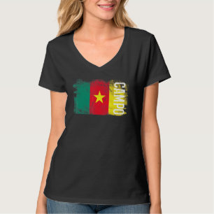 T-shirt Campo Cameroun Pour Hommes Camerounais Femmes Enfa