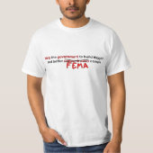 T-shirt Camps de concentration de FEMA (Devant)