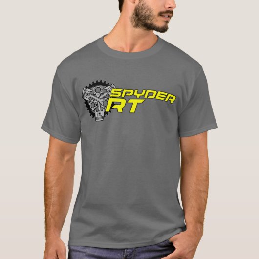 T-shirt Can Am Spyder Three Piston RT Shirt (Devant)