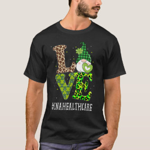 T-shirt Can Healthcare Love Jour de la Saint Patrick Gnome