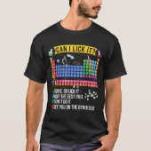T-shirt Can I Lick It Periodic Table Funny Science Chemist (Devant)