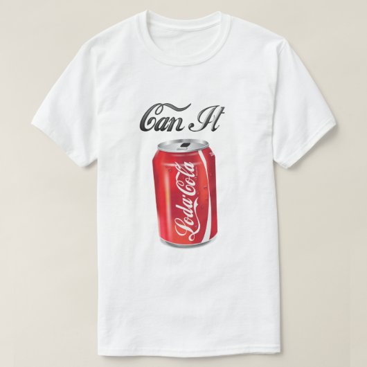T-shirt "Can It" (Design devant)