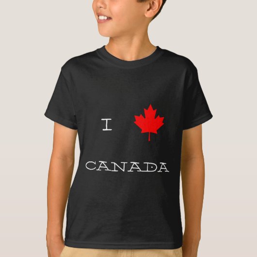 T-SHIRT CANADA (Voorkant)