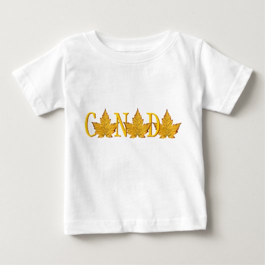 T-shirt Canada bébé Chemise Souvenir Canada Baby (Devant)
