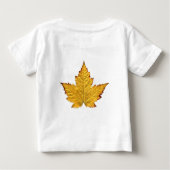 T-shirt Canada bébé Chemise Souvenir Canada Baby (Dos)