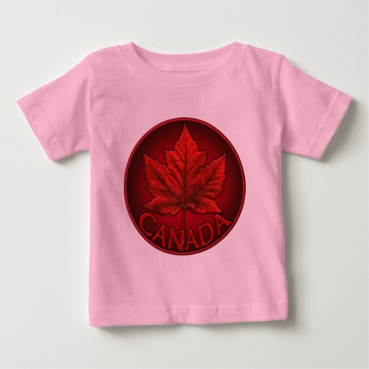 T-shirt Canada bébé Chemises de bébé Souvenir Cana (Devant)