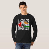 T-shirt Canada Canadians India Indian Mixed DNA Flag (Devant entier)