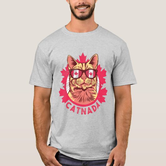 T-shirt Canada Cat (Devant)