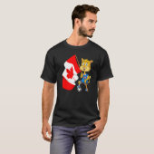 T-shirt Canada Cat Fan (Devant entier)