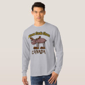 T-shirt Canada, Chaussures d'orignal (Devant entier)